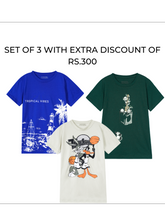 Boys Set Of Three Tees